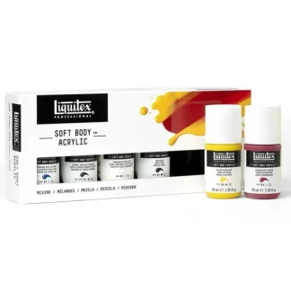 Liquitex Professional Soft Body Acrylic Set 6 x 59ml - Mixing - Little Painter Art | Exploring the Endless Possibilities of Art^ Best