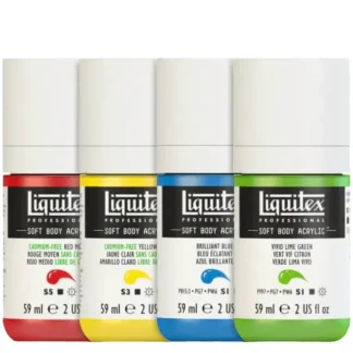 Liquitex Professional Soft Body Acrylic Paints - 59ml (2 oz) - Little Painter Art | Exploring the Endless Possibilities of Art^ Best