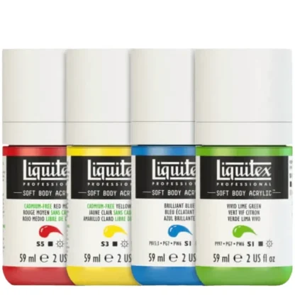 Liquitex Professional Soft Body Acrylic Paints - 59ml (2 oz) - Little Painter Art | Exploring the Endless Possibilities of Art^ Best
