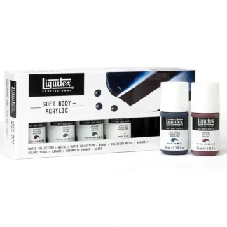 Liquitex Professional Soft Body Acrylic Set 6 x 59ml - Muted - Little Painter Art | Exploring the Endless Possibilities of Art^ Shop