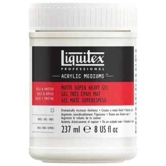 Liquitex Professional Super Heavy Matte Gel Medium 8oz - Little Painter Art | Exploring the Endless Possibilities of Art^ Shop