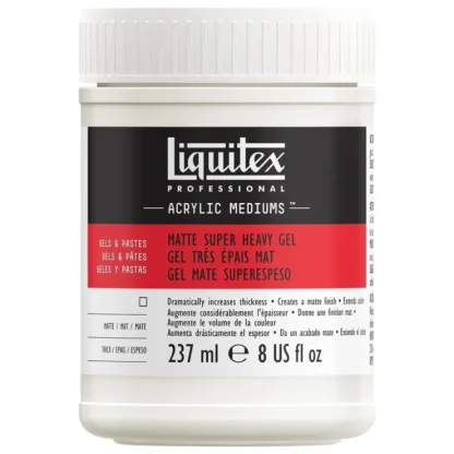 Liquitex Professional Super Heavy Matte Gel Medium 8oz - Little Painter Art | Exploring the Endless Possibilities of Art^ Shop