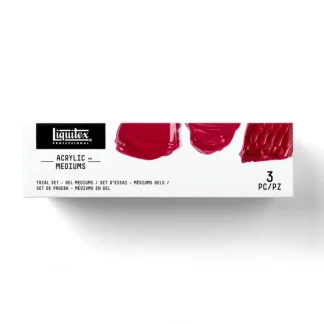 Liquitex Professional 3x100ml Gel Mediums Trial Set - Little Painter Art | Exploring the Endless Possibilities of Art^ Best Sale
