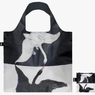 Loqi Recycled Tote Bag - Hilma af Klint The Swan - Little Painter Art | Exploring the Endless Possibilities of Art^ Store