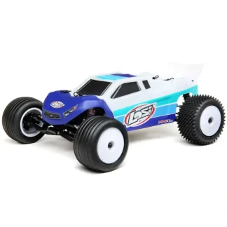 LOSI 1/18 Mini-T 2.0 2WD Stadium Truck Brushless RTR, Blue - Little Painter Art | Exploring the Endless Possibilities of Art^ Cheap