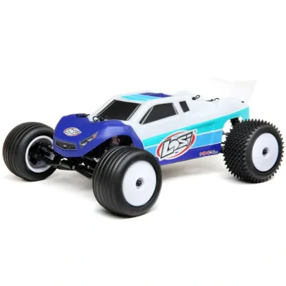 LOSI 1/18 Mini-T 2.0 2WD Stadium Truck Brushless RTR, Blue - Little Painter Art | Exploring the Endless Possibilities of Art^ Cheap