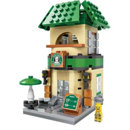 LOZ Mini Block Kit - Coffee Shop - Little Painter Art | Exploring the Endless Possibilities of Art^ Shop