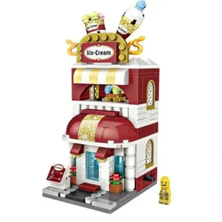 LOZ Mini Block Kit - Ice Cream Shop - Little Painter Art | Exploring the Endless Possibilities of Art^ Discount