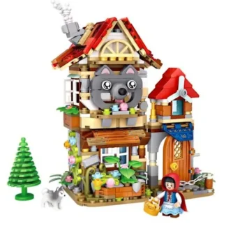 LOZ Mini Block Kit - Little Red Riding Hood Forest Cabin - Little Painter Art | Exploring the Endless Possibilities of Art^ Online