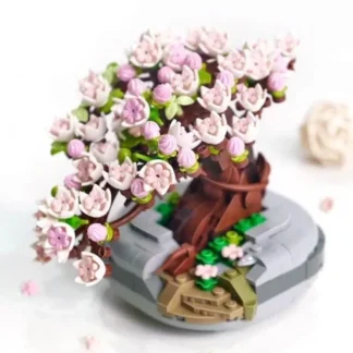 LOZ Mini Block Kit - Sakura Cherry Blossom Bonsai - Little Painter Art | Exploring the Endless Possibilities of Art^ Fashion