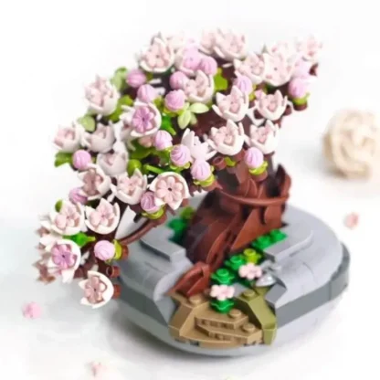 LOZ Mini Block Kit - Sakura Cherry Blossom Bonsai - Little Painter Art | Exploring the Endless Possibilities of Art^ Fashion