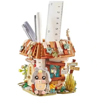 LOZ Mini Block Kit Pen Holder - Mouse House - Little Painter Art | Exploring the Endless Possibilities of Art^ Online