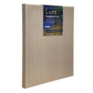 Luca Professional Stretched Linen - Transparent Primed (38mm Thick) - Little Painter Art | Exploring the Endless Possibilities of Art^ Outlet