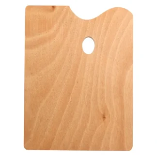 Luca Rectangular Wooden Palette - Little Painter Art | Exploring the Endless Possibilities of Art^ Fashion