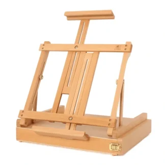 Luca Table Box Easel With Side Drawer Beechwood LW05B - Little Painter Art | Exploring the Endless Possibilities of Art^ Clearance