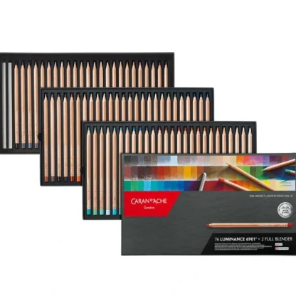 LUMINANCE 6901 - Set of 76 Colours + 2 Blenders - Little Painter Art | Exploring the Endless Possibilities of Art^ Best Sale