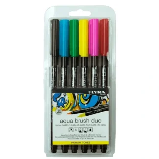 Lyra Aqua Brush Duo Set of 6 - Little Painter Art | Exploring the Endless Possibilities of Art^ Online
