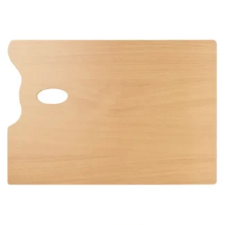 Mabef Wooden Palette - Rectangle - 30cm x 40cm - Little Painter Art | Exploring the Endless Possibilities of Art^ Outlet