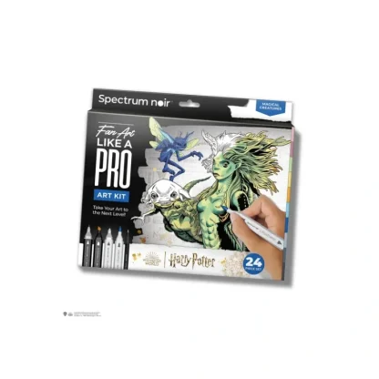 Magical Creatures Pro Fan Art Colouring Kit - Spectrum Noir - Little Painter Art | Exploring the Endless Possibilities of Art^ Online