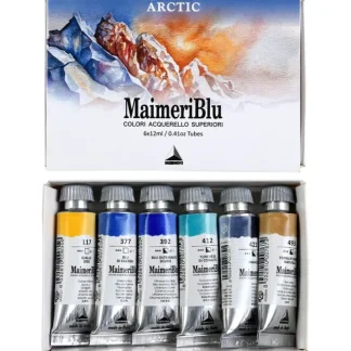 Maimeri Blu Artist Watercolour - 6 x 12ml Set Arctic - Little Painter Art | Exploring the Endless Possibilities of Art^ Cheap
