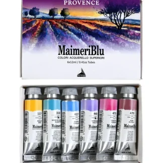 Maimeri Blu Artist Watercolour - 6 x 12ml Set Provence - Little Painter Art | Exploring the Endless Possibilities of Art^ Hot