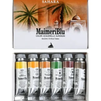 Maimeri Blu Artist Watercolour - 6 x 12ml Set Sahara - Little Painter Art | Exploring the Endless Possibilities of Art^ Discount