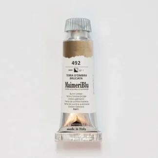 Maimeri Blu 12ml 492 Burnt Umber - Little Painter Art | Exploring the Endless Possibilities of Art^ Store