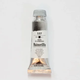 Maimeri Blu 12ml 537 Carbon Black - Little Painter Art | Exploring the Endless Possibilities of Art^ Best