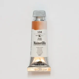 Maimeri Blu 12ml 134 Golden Ochre - Little Painter Art | Exploring the Endless Possibilities of Art^ Online