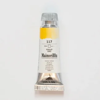 Maimeri Blu 12ml 117 Golden Yellow - Little Painter Art | Exploring the Endless Possibilities of Art^ Store