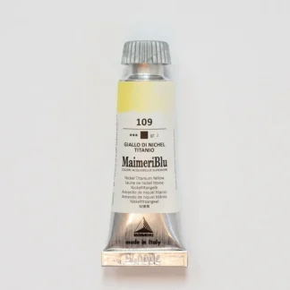 Maimeri Blu 12ml 109 Nickel Titanium Yellow - Little Painter Art | Exploring the Endless Possibilities of Art^ Fashion