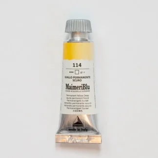 Maimeri Blu 12ml 114 Permanent Yellow Deep - Little Painter Art | Exploring the Endless Possibilities of Art^ Hot
