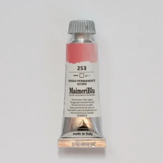 Maimeri Blu 12ml 253 Permanent Red Deep - Little Painter Art | Exploring the Endless Possibilities of Art^ New