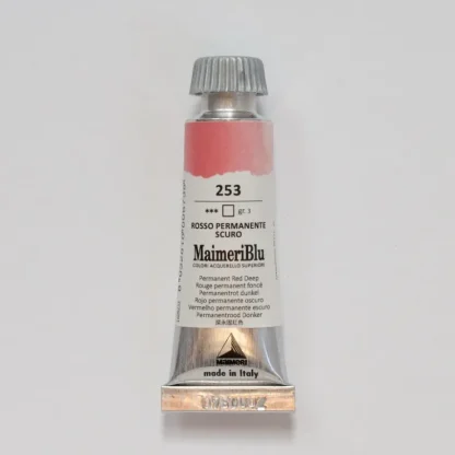 Maimeri Blu 12ml 253 Permanent Red Deep - Little Painter Art | Exploring the Endless Possibilities of Art^ New