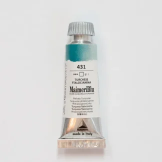 Maimeri Blu 12ml 431 Phthalocyanine Turquoise - Little Painter Art | Exploring the Endless Possibilities of Art^ Store