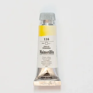 Maimeri Blu 12ml 116 Primary Yellow - Little Painter Art | Exploring the Endless Possibilities of Art^ Shop