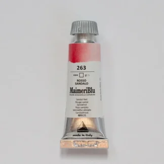 Maimeri Blu 12ml 263 Sandal Red - Little Painter Art | Exploring the Endless Possibilities of Art^ Online