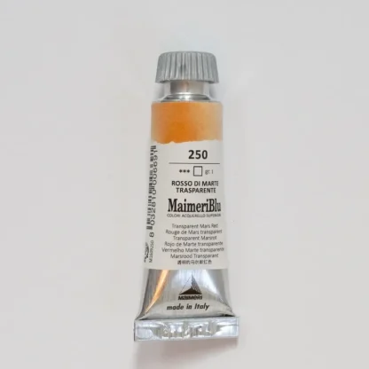 Maimeri Blu 12ml 250 Transp Mars Red - Little Painter Art | Exploring the Endless Possibilities of Art^ New