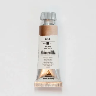 Maimeri Blu 12ml 484 Vandyke Brown - Little Painter Art | Exploring the Endless Possibilities of Art^ Outlet