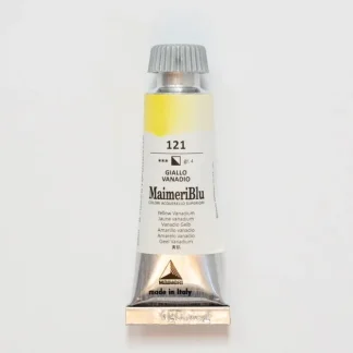 Maimeri Blu 12ml 121 Yellow Vanadium - Little Painter Art | Exploring the Endless Possibilities of Art^ New