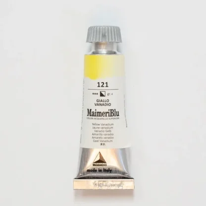 Maimeri Blu 12ml 121 Yellow Vanadium - Little Painter Art | Exploring the Endless Possibilities of Art^ New