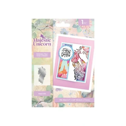 Majestic Unicorn Edgeable Metal Die - Embrace your Inner Unicorn - Little Painter Art | Exploring the Endless Possibilities of Art^ New