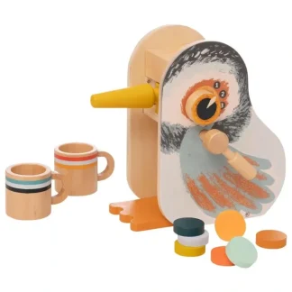 Manhattan Toy Early Bird Espresso Wood Play Set - Little Painter Art | Exploring the Endless Possibilities of Art^ New