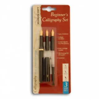 Manuscript Beginners Calligraphy 3 Nib Set - Little Painter Art | Exploring the Endless Possibilities of Art^ Online