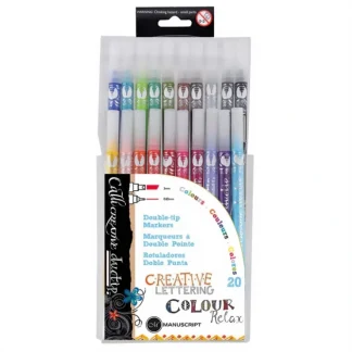 Manuscript Callicreative Duotip Double-Tip Markers - Little Painter Art | Exploring the Endless Possibilities of Art^ Best Sale