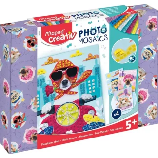 Maped Creativ Photo Mosaics Kit - Cute Animals - Little Painter Art | Exploring the Endless Possibilities of Art^ Best