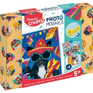 Maped Creativ Photo Mosaics Kit - Adventure Animals - Little Painter Art | Exploring the Endless Possibilities of Art^ Discount