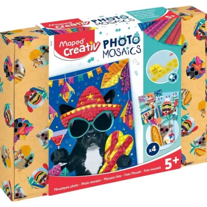 Maped Creativ Photo Mosaics Kit - Adventure Animals - Little Painter Art | Exploring the Endless Possibilities of Art^ Discount