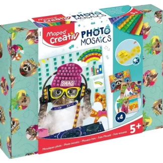 Maped Creativ Photo Mosaics Kit - Cool Animals - Little Painter Art | Exploring the Endless Possibilities of Art^ Online