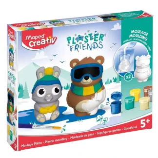 Maped Creativ Plaster Friends - Plaster Characters for Painting - Winter - Little Painter Art | Exploring the Endless Possibilities of Art^ Discount